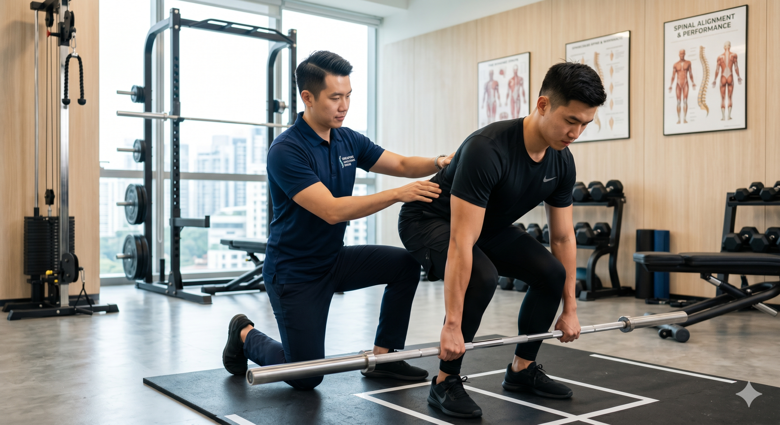 Experiencing weightlifting back pain