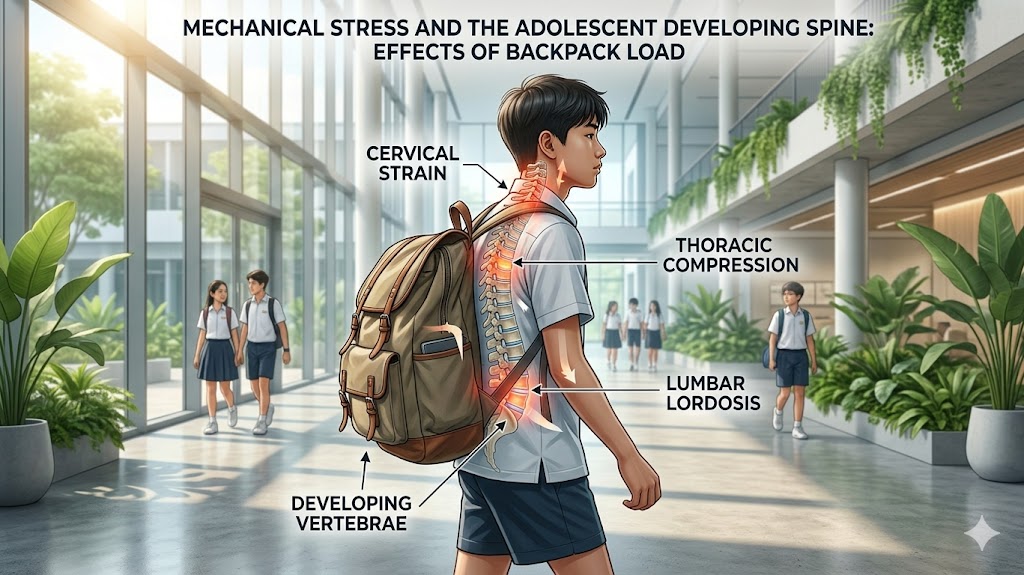 heavy school bags back pain
