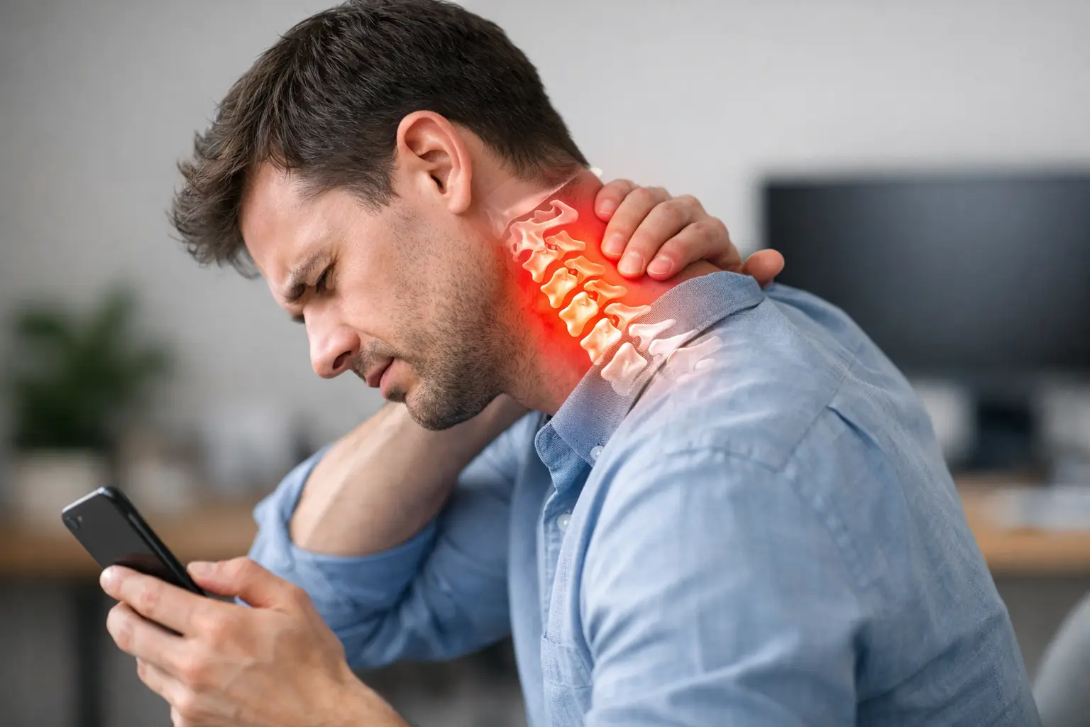Neck Stiffness From Phone Use Explained