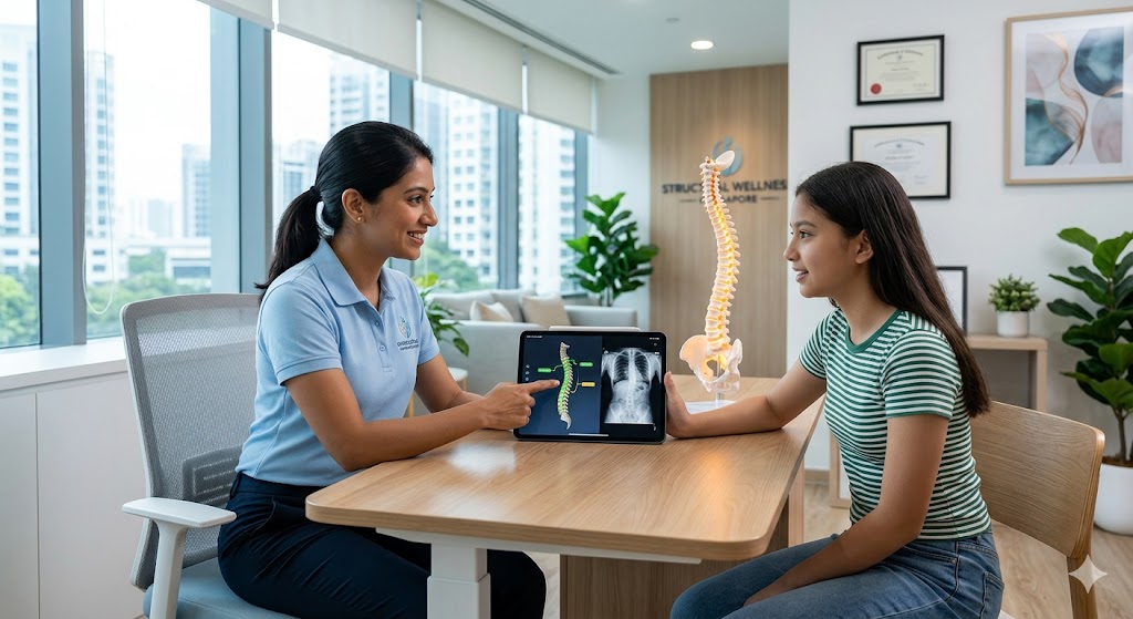 scoliosis treatment Singapore, scoliosis chiropractor