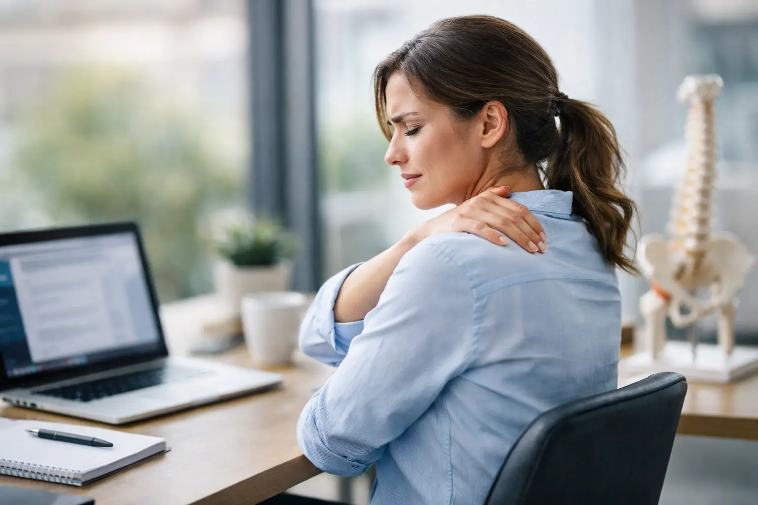 Shoulder Pain From Desk Work: What Helps