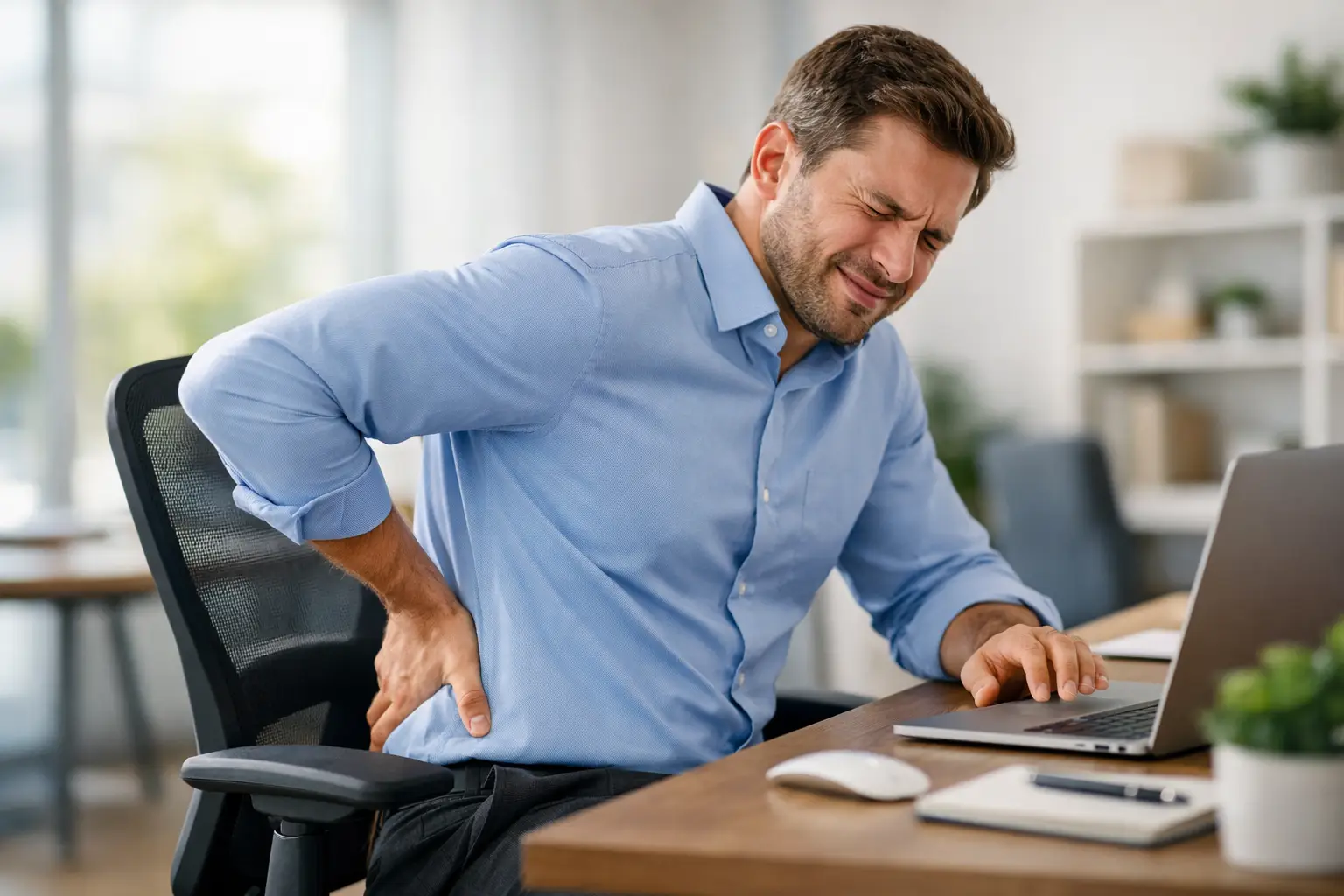 How to Reduce Desk Back Pain Without Pushing Through