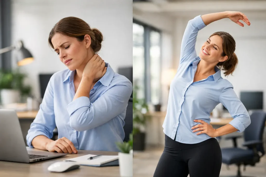 How to Treat Desk Neck and Move More Comfortably